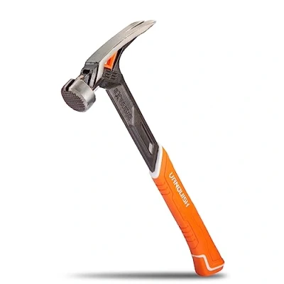 Image of VANQUISH 0528 Anti Vibration Hammer, One Piece Forged with Magnetic Nail Holder, Milled Striking Face, Soft Grip Handle, 22oz
