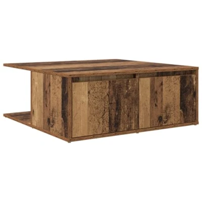 Image of vidaXL Coffee Table Old wood 80 x 31 cm Engineered