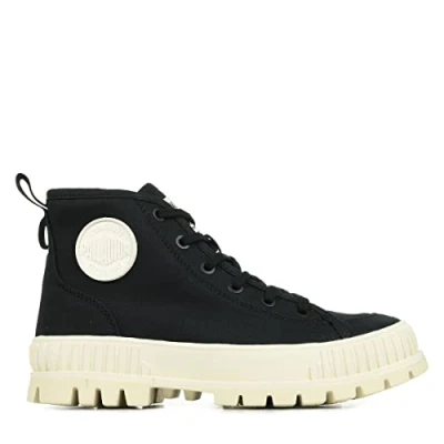 Image of Palladium Unisex Pallashock Org 2 Sneaker, Black, 3.5 UK