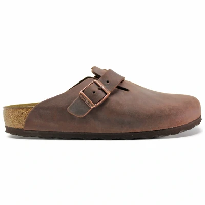 Image of Birkenstock Unisex Boston Clog,Habana Oiled Leather,38 M EU