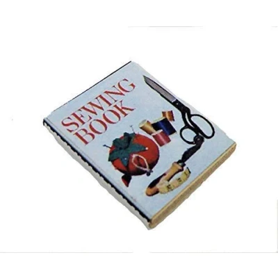 Image of Melody Jane Dolls House Sewing Book 1:12 Miniature Haberdashery Room Accessory