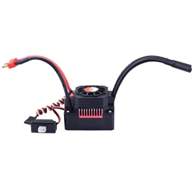 Image of Fasizi Waterproof 60A Brushless ESC Electronic Speed Controller for 1/10 RC Car