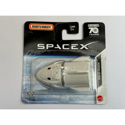 Image of Matchbox 2023 Space X SpaceX Dragon 8/100 (Short Card) HFT23
