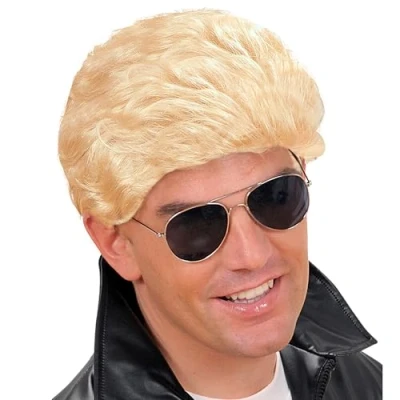 Image of Greaser Blonde Wig for Hair Accessory Fancy Dress