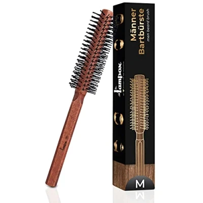 Image of lampox Men&#039;s Beard Round Brush Styling I For Short and Medium Hair (