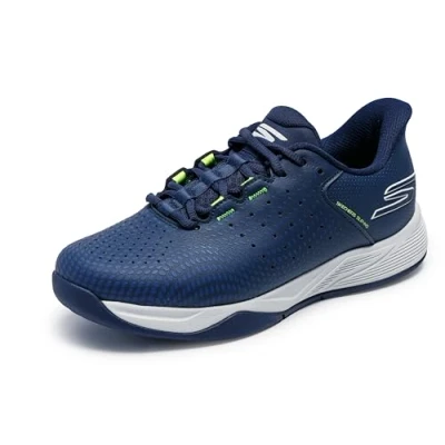 Image of Skechers Men&#039;s Viper Court Reload Sneaker, Navy, 7 UK