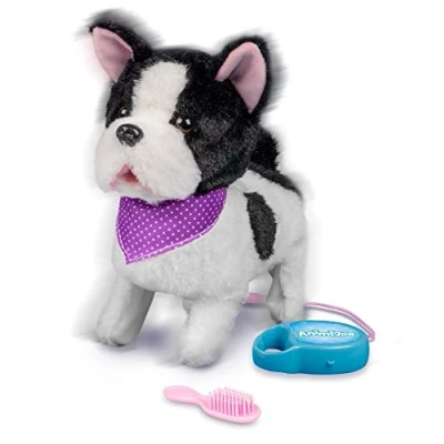 Image of Tobar Animigos Fancy French Bull Dog Electronic Soft Toy