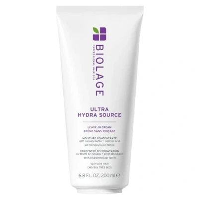 Image of Matrix Biolage Ultra Hydra Source Leave in Cream For Unisex 6.7 oz