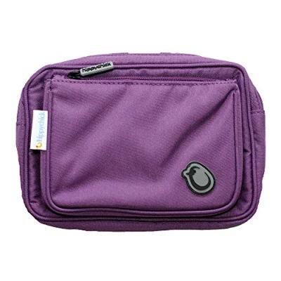 Image of Hippychick Hipseat Accessory Bag Pouch Use with The Back Saving Baby Carrier (Purple)