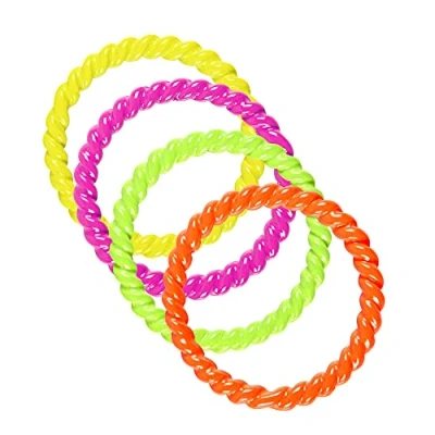 Image of Widmann 03528 ? Set of 4 rings One size Neon