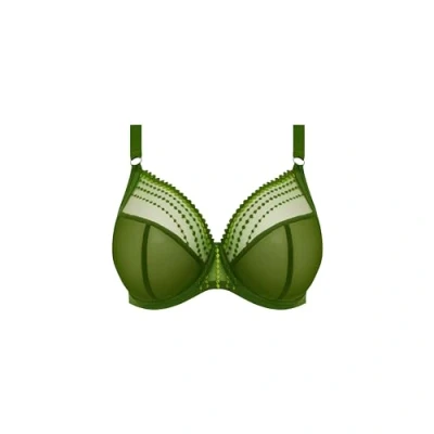 Image of Elomi Women&#039;s Matilda Underwire Plunge Bra, Opaque, Jungle, 36F