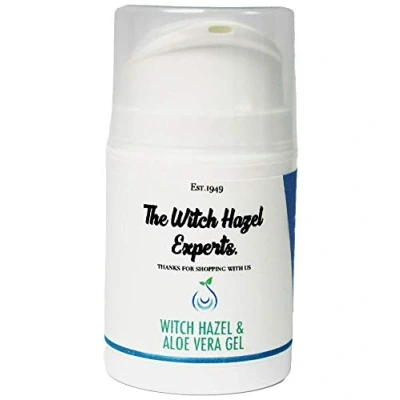 Image of The Witch Hazel Experts &amp; Aloe Vera Gel For Dry Skin, Sunburn, Rashes Cooling Irritated skin 50ml