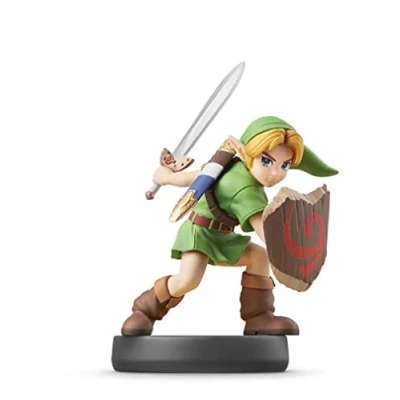 Image of Nintendo Switch Amiibo Super Smash Bros Zelda Young Link NVL C AACT Enfant Nino 2019 Model Japan Import Compatible with UK EU Consoles