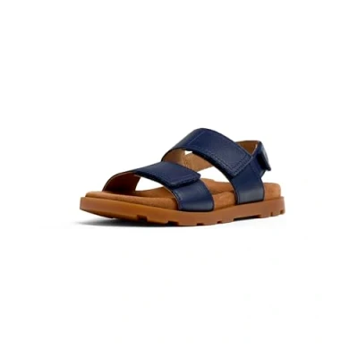 Image of Camper Boy&#039;s Unisex Kids Brutus Sandal K800598 2 Strap, Blue 001, 11 UK Child