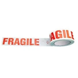 Image of 1 x ROLL Fragile Packing Tape,66m 50mm