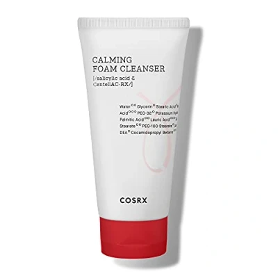 Image of COSRX AC Collection Calming Foam Cleanser, 150ml Facial Cleanser For Acne Prone Skin Sensitive, Blemish Animal Testing Free, Paraben Korean Skincare