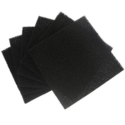 Image of 6 Pack Solder Extractor Filter Carbon Replacement Activated Smoke Fume Absorber for Hakko/Xytronic/Aoyue (5.1 * 5.1 0.3)