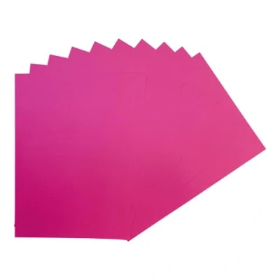 Image of Pack of 50 A4 Fuchsia Pink Coloured Card 160gsm Sheets