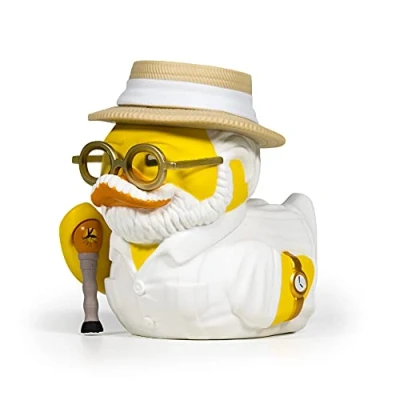 Image of TUBBZ Boxed Edition Dr John Hammond Collectible Vinyl Rubber Duck Figure Official Jurassic Park Merchandise TV, Movies &amp; Video Games