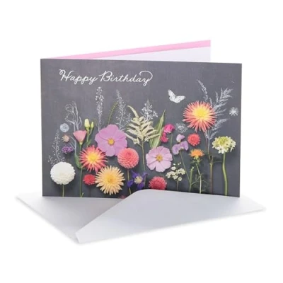Image of UK Greetings Birthday Card for Her/Friend Embossed Detail Design