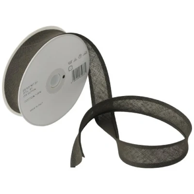 Image of Inastri 25/5/5 mm Cotton Bias Binding, Dark Brown