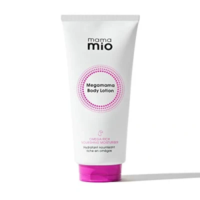 Image of Mama Mio Megamama Pregnancy Body Lotion 180ml Suitable for pregnant women, Vegan, Cruelty free, Dermatologically tested