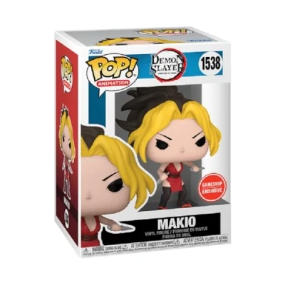 Image of Funko Demon Slayer Makio with Kunai Exclusive Pop Vinyl Figure 1538, Standard