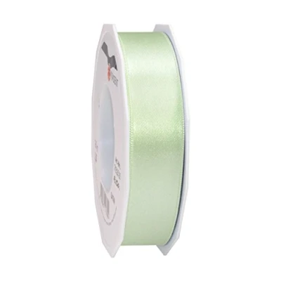 Image of C.E. Pattberg SATIN mint green gift ribbon, 27 yards for Wrapping Gifts, 1 inch width, Ribbon Decorating &amp; Crafting, Decorative every occasion