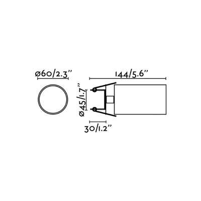 Image of FARO BARCELONA Stan recessed spotlight, white, aluminium, Ø 6 cm