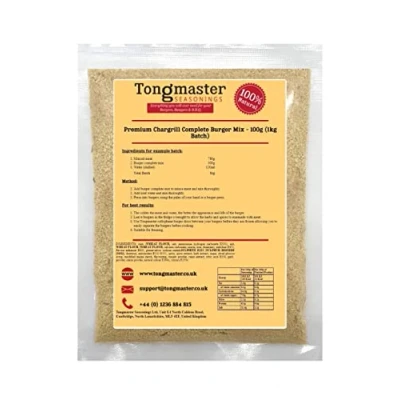 Image of Premium Chargrill Complete Burger Mix 100g (1kg Batch)