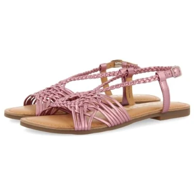 Image of GIOSEPPO Women&#039;s aidone Flat Sandal, pink, 4 UK