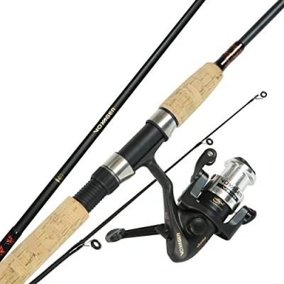 Image of Okuma Voyager Spinning Freshwater Travel Kit, VS 605 20, Blue