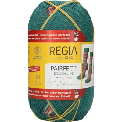 Image of Regia Schachenmayr Design Line 4 Thread, 100G garden color Handknitting Yarns