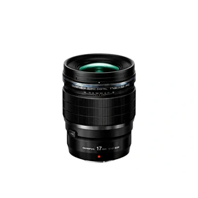 Image of Olympus M.Zuiko Digital ED 17 mm F1.2 PRO Lens, Fast Fixed Focal Length, Suitable for All MFT Cameras (Olympus OM D &amp; PEN Models, Panasonic G Series), Black