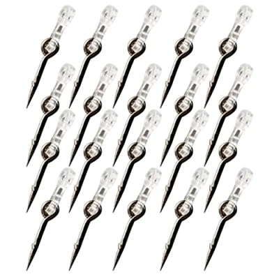 Image of Bait Spike Carp Fishing Hook Sting Pin with Barbs Rubber Corn Ronnie Hair Rig Accessories 20pcs