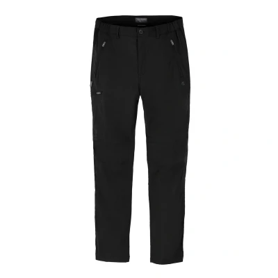 Image of Craghoppers Mens Kiwi Pro Stretch Cargo Trousers (Black) Size 32 Short