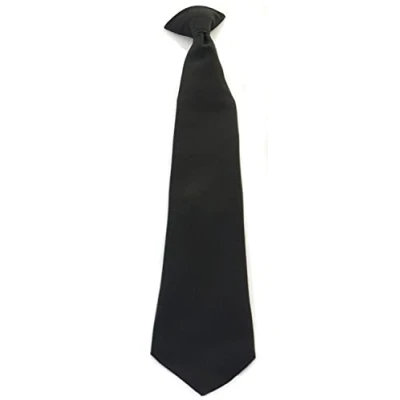 Image of Clip On Tie Black