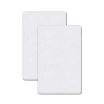 Image of 2x Chico, Next to Me Compatible Crib Fitted Sheets (85 x 51 cm) 100% Cotton, Soft &amp; Comfy, Antiallergic Breathable (Silver, 85