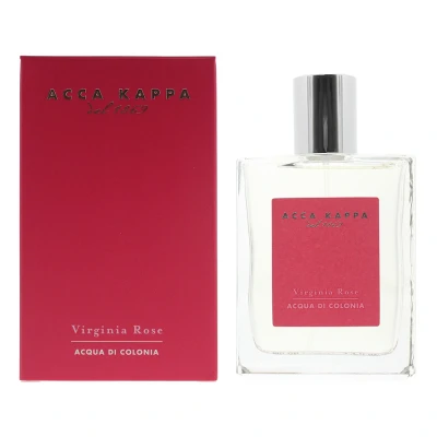 Image of Acca Kappa Womens Rosa Eau de Colgone 100ml Spray For Her Green One Size