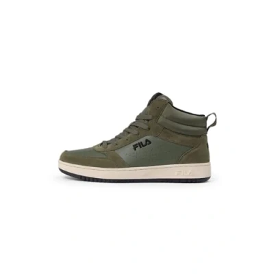 Image of FILA Men&#039;s Rega S Mid Sneaker, Olive Night, 8.5 UK