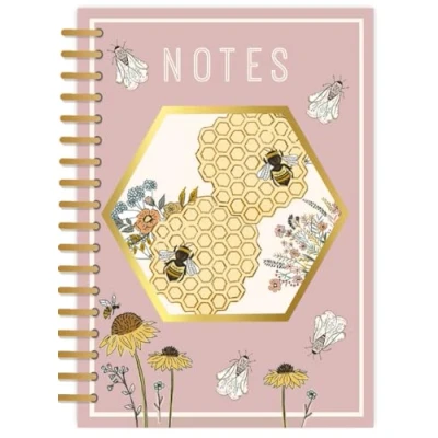 Image of Robert Frederick A5 Notebook Wired with Dividers Beekeeper Design