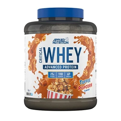 Image of Applied Nutrition Critical Whey 2kg Toffee Popcorn