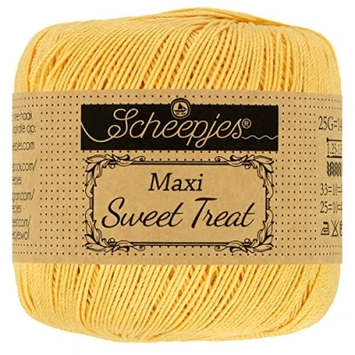 Image of Scheepjes Maxi Sweet Treat 154 Gold Yarn 10x25g