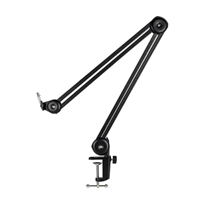 Image of Melon Audio Microphone Boom Arm Stand, Heavy Duty Mic Stand Suspension Scissor Stands with Clip and Cable Ties Perfect For Vocal Recording, Streaming Podcasting, GAZ 40