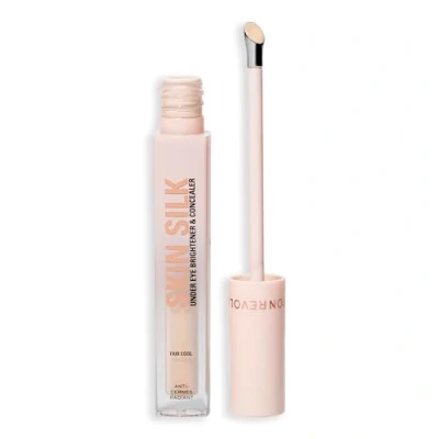 Image of Revolution Skin Silk Serum Under Eye Brightener &amp; Concealer Fair Cool 4ml