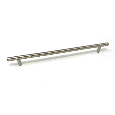 Image of 277mm Brushed Nickel Bar Handle for Kitchen Cabinets Bedroom Bathroom Furniture Cupboards
