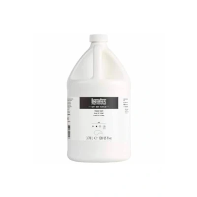 Image of Liquitex Professional Soft Body Acrylic 128 oz Bottle, Titanium White