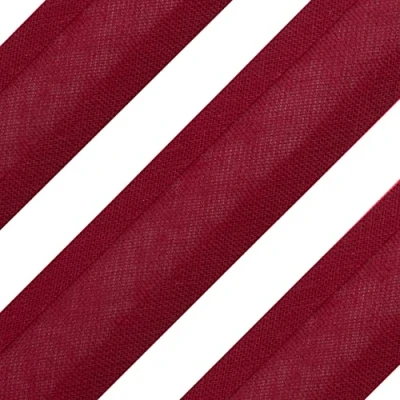 Image of Realm Bias Binding Tape, Cotton, 1 Inch / 25mm 5 Metres (Wine)