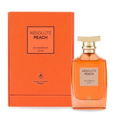 Image of Absolute Peach Perfume 100ml EDP Unisex Fragrance with Bitter Scent Long Lasting Perfect for Lovers Warm Weather