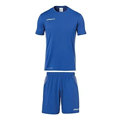 Image of Uhlsport Men Score Kit Jersey and Shorts Set Azur Blue/White, 3X Large
